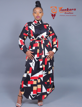 Shirtdress Maxi